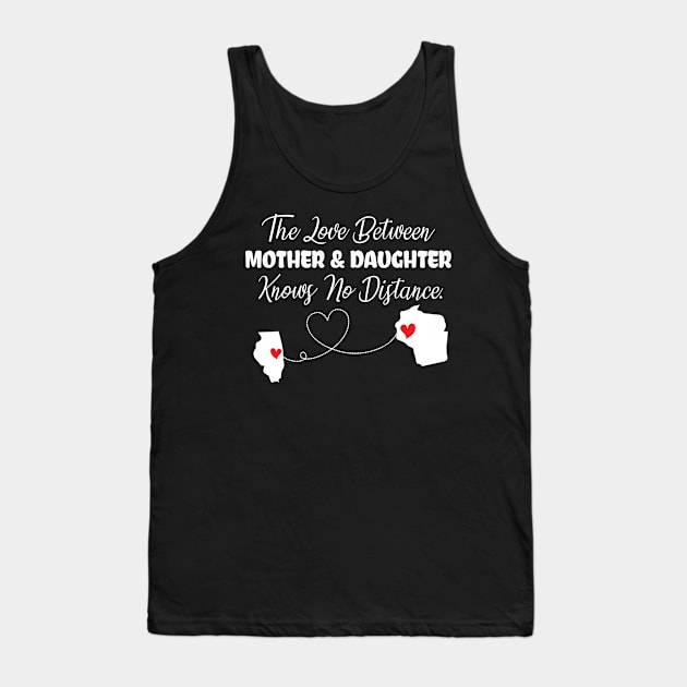 The love between mother & daughter knows no distance Tank Top by ChristianCrecenzio